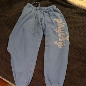 PLAYBOY Kids Light Blue Joggers